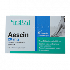Аэсцин табл. 20мг N90