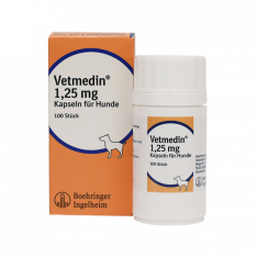Ветмедин капсулы 1,25мг №100