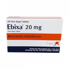 Абикса / Эбикса (Ebixa) таб. 20 мг №28