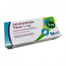 Левоцетиризин Тева (прошлое название Алерон) табл. 5мг №30